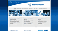 Desktop Screenshot of mannl-hauck.de